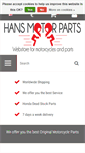 Mobile Screenshot of hansmotorparts.com